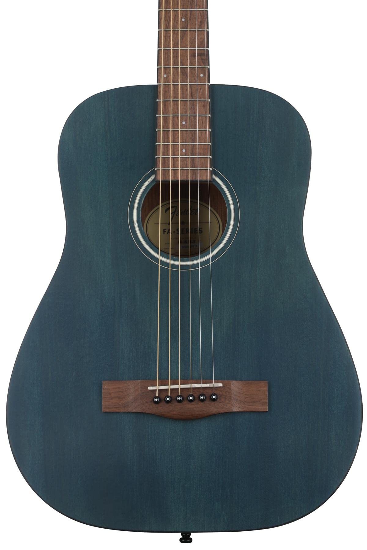 Foto 2 pulgar | Guitarra Acústica Fender Fa-15, Escala 3/4, Cuerda De Acero Azul - Venta Internacional.