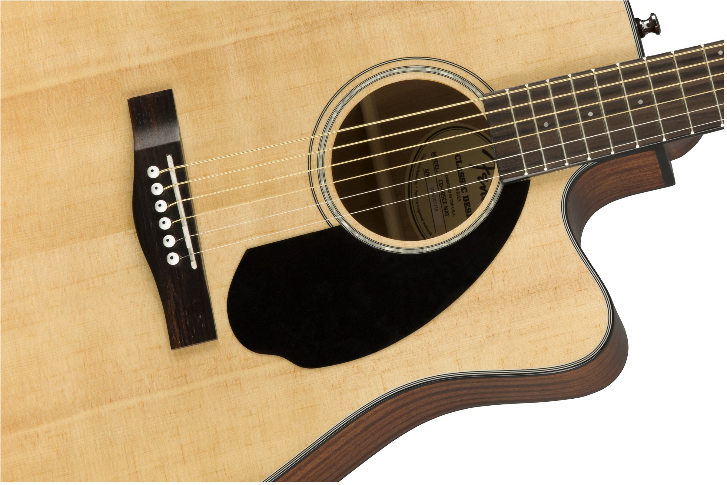 Foto 5 pulgar | Guitarra Acústica-eléctrica Fender Cd-60sce Solid Top Con Paquete - Venta Internacional.