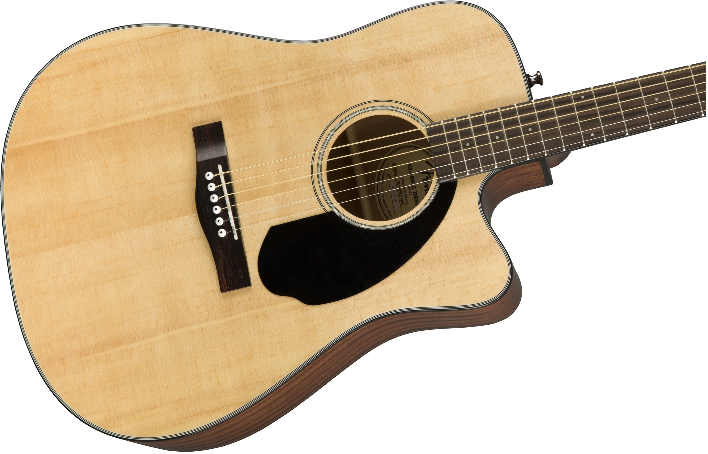 Foto 6 pulgar | Guitarra Acústica-eléctrica Fender Cd-60sce Solid Top Con Paquete - Venta Internacional.