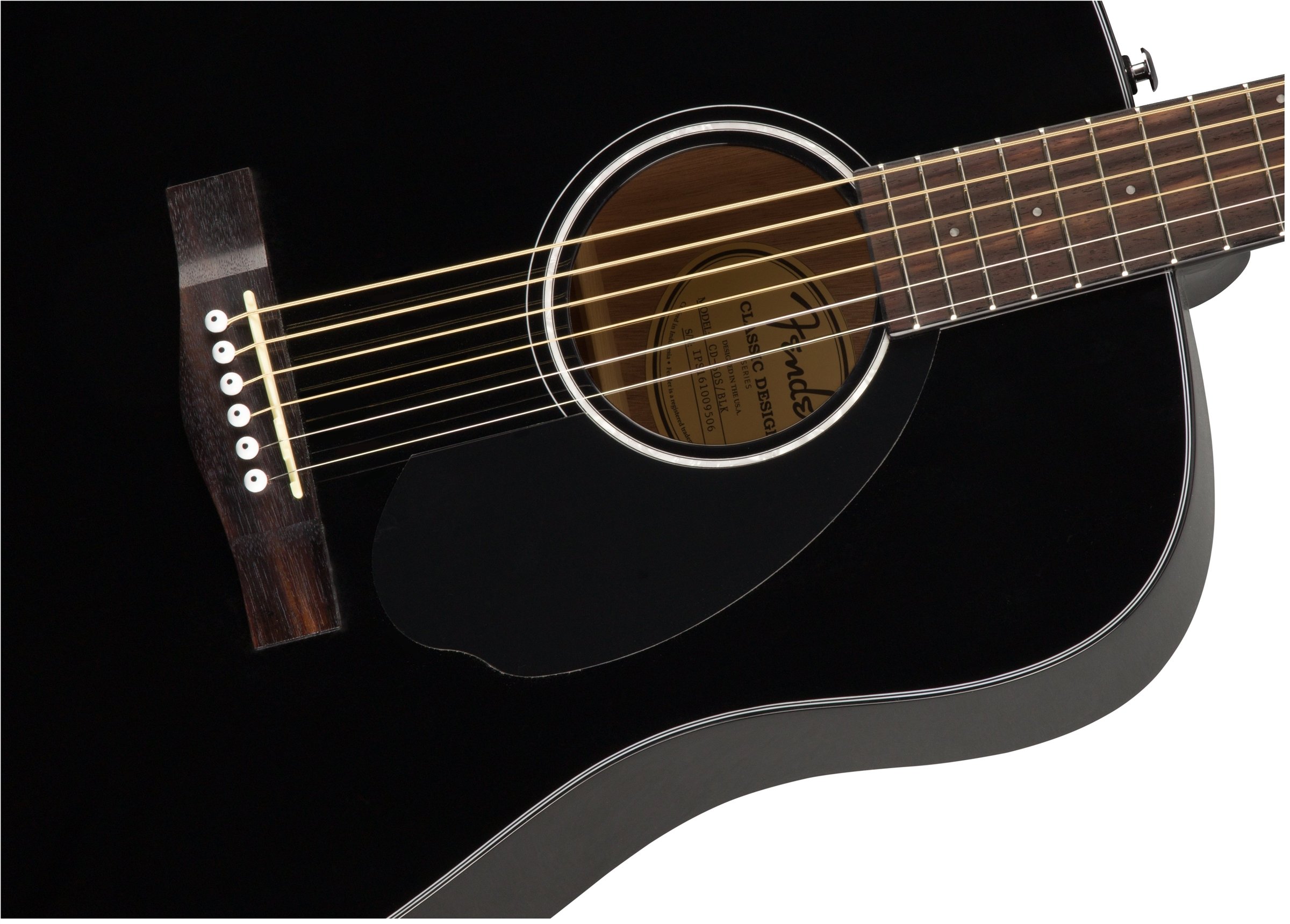 Foto 6 pulgar | Guitarra Acústica Fender Cd-60s Solid Top Con Funda Y Accesorios - Venta Internacional.