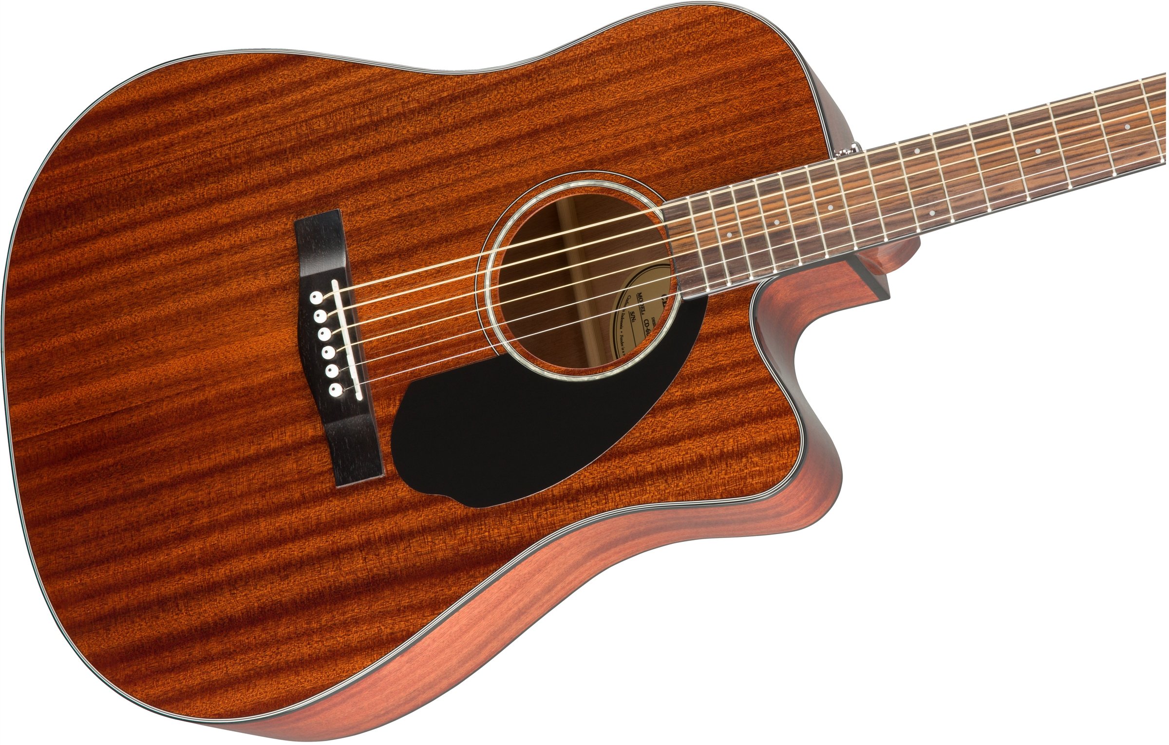 Foto 5 pulgar | Guitarra Acústica-eléctrica Fender Cd-60sce All Mahogany - Venta Internacional.