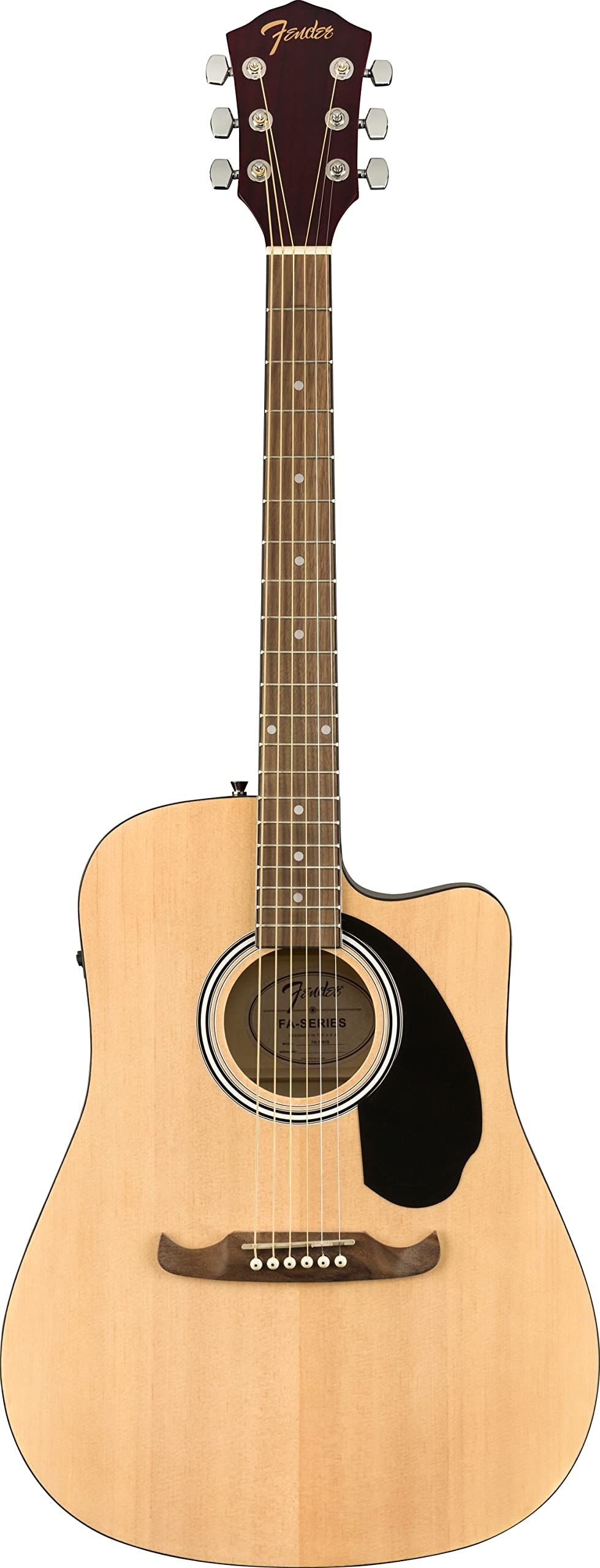 Foto 1 | Guitarra Eléctrica Acústica Fender Fa-125ce Dreadnought Natural - Venta Internacional.