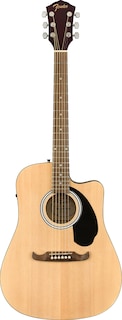 Foto 1 | Guitarra Eléctrica Acústica Fender Fa-125ce Dreadnought Natural - Venta Internacional.