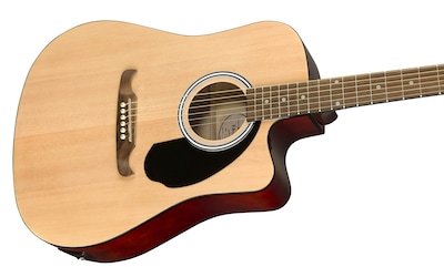 Foto 2 | Guitarra Eléctrica Acústica Fender Fa-125ce Dreadnought Natural - Venta Internacional.