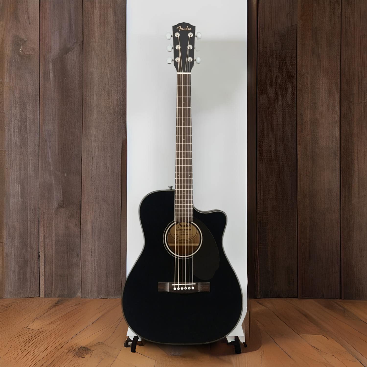 Foto 3 pulgar | Guitarra Acústica Fender Cc-60sce Concert Cutaway Black - Venta Internacional.