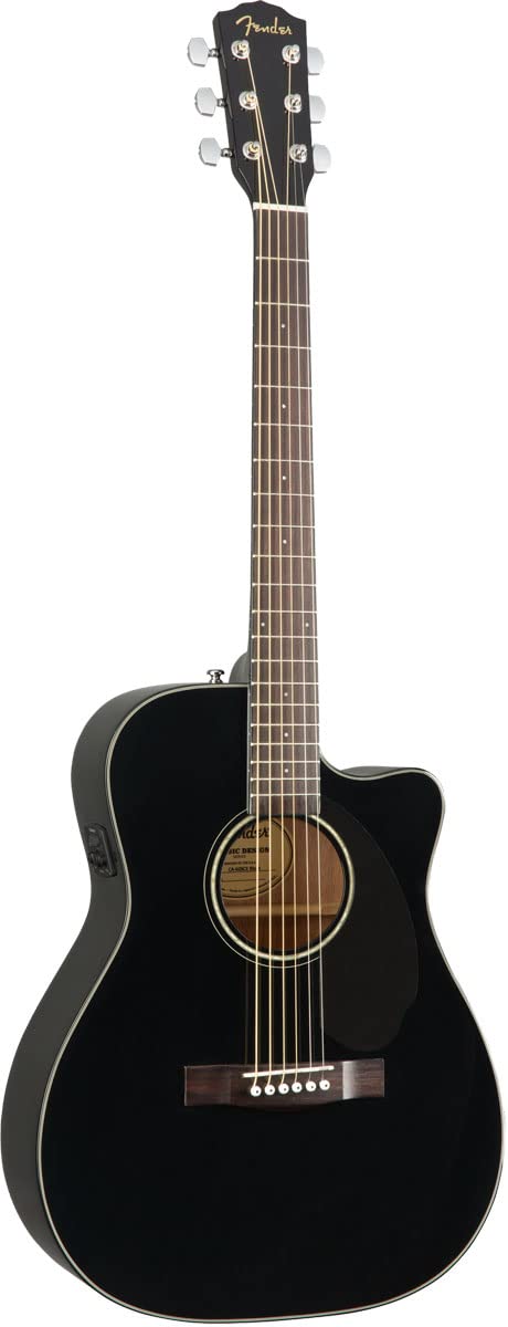 Foto 6 pulgar | Guitarra Acústica Fender Cc-60sce Concert Cutaway Black - Venta Internacional.