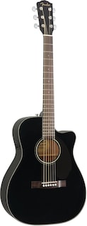 Foto 5 | Guitarra Acústica Fender Cc-60sce Concert Cutaway Black - Venta Internacional.