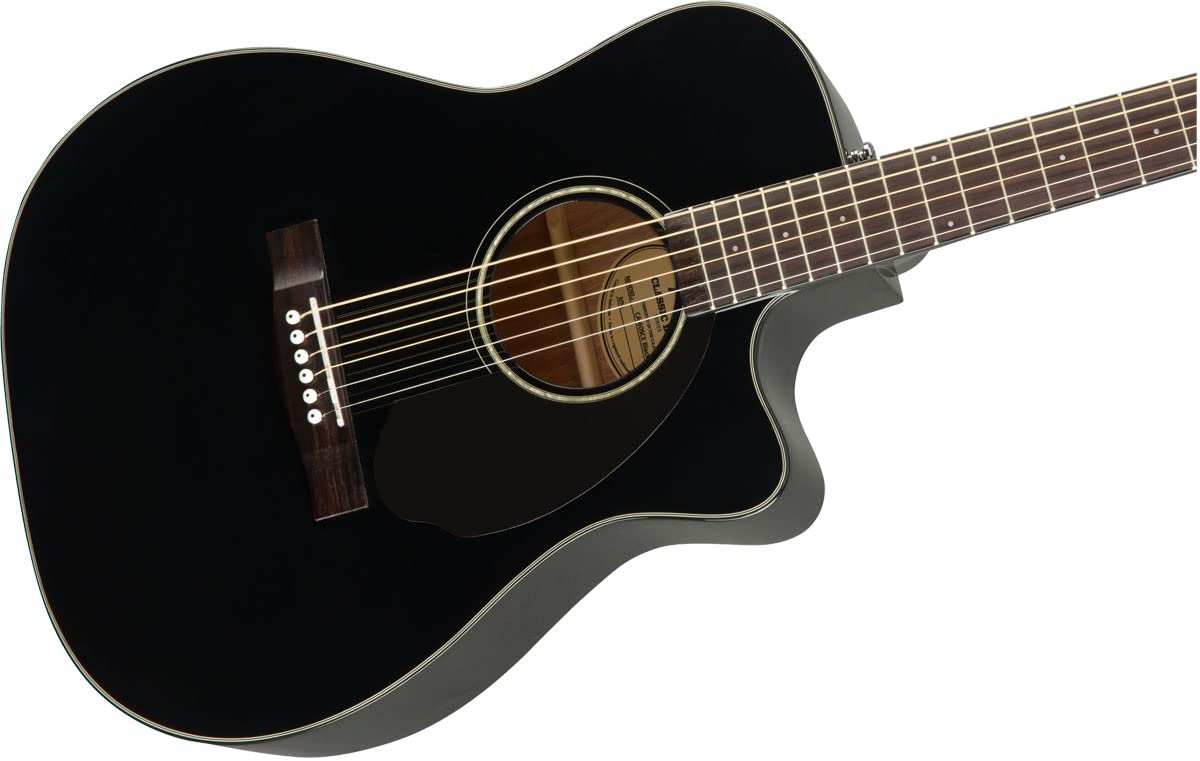 Foto 8 pulgar | Guitarra Acústica Fender Cc-60sce Concert Cutaway Black - Venta Internacional.