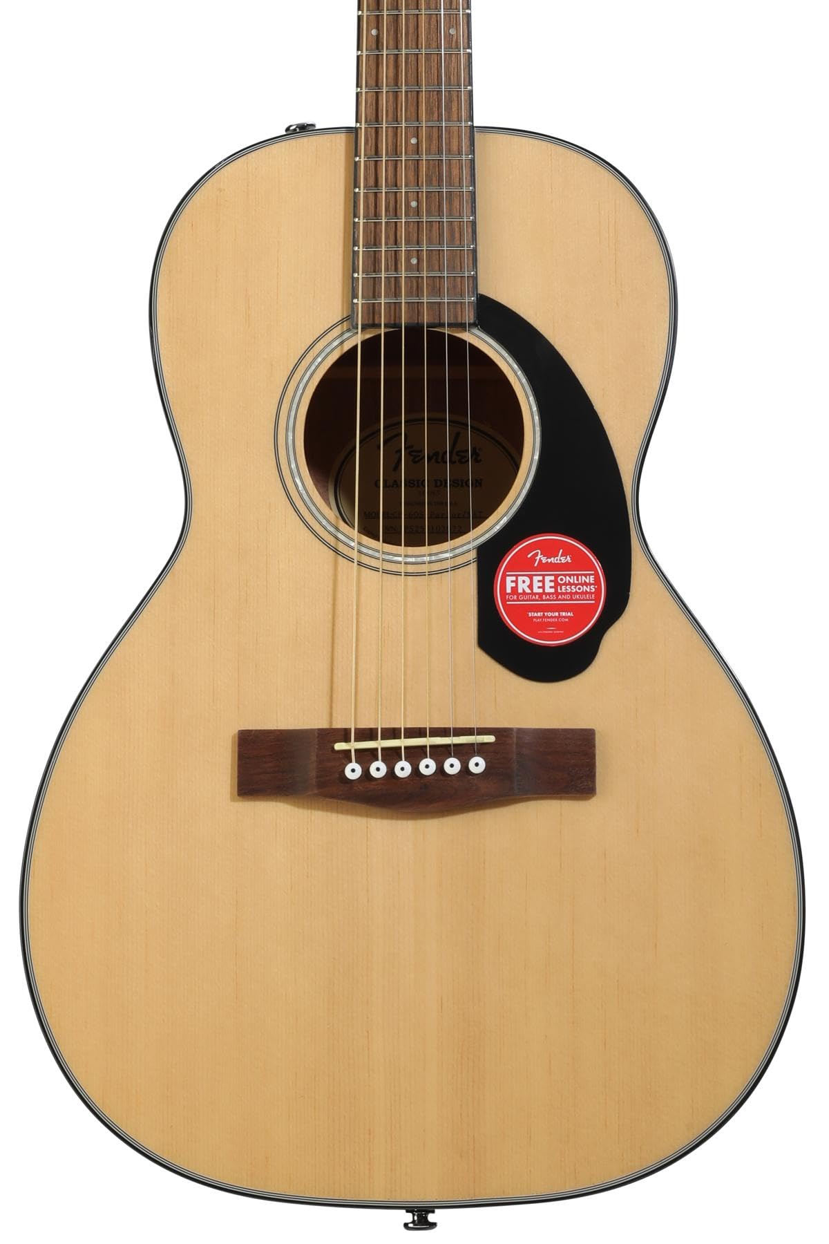 Foto 2 pulgar | Guitarra Acústica Fender Cp-60s Parlor Natural Con Garantía - Venta Internacional.
