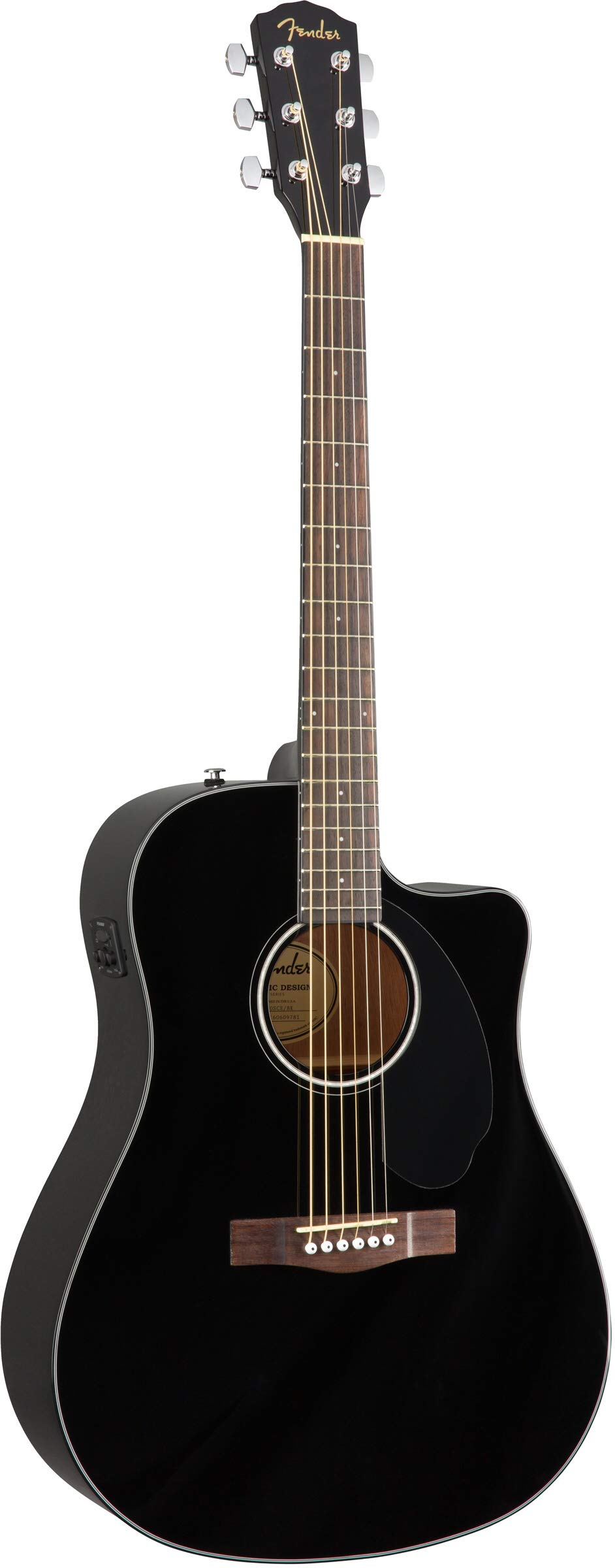 Foto 4 | Guitarra Acústica-eléctrica Fender Cd-60sce Solid Top Black - Venta Internacional.