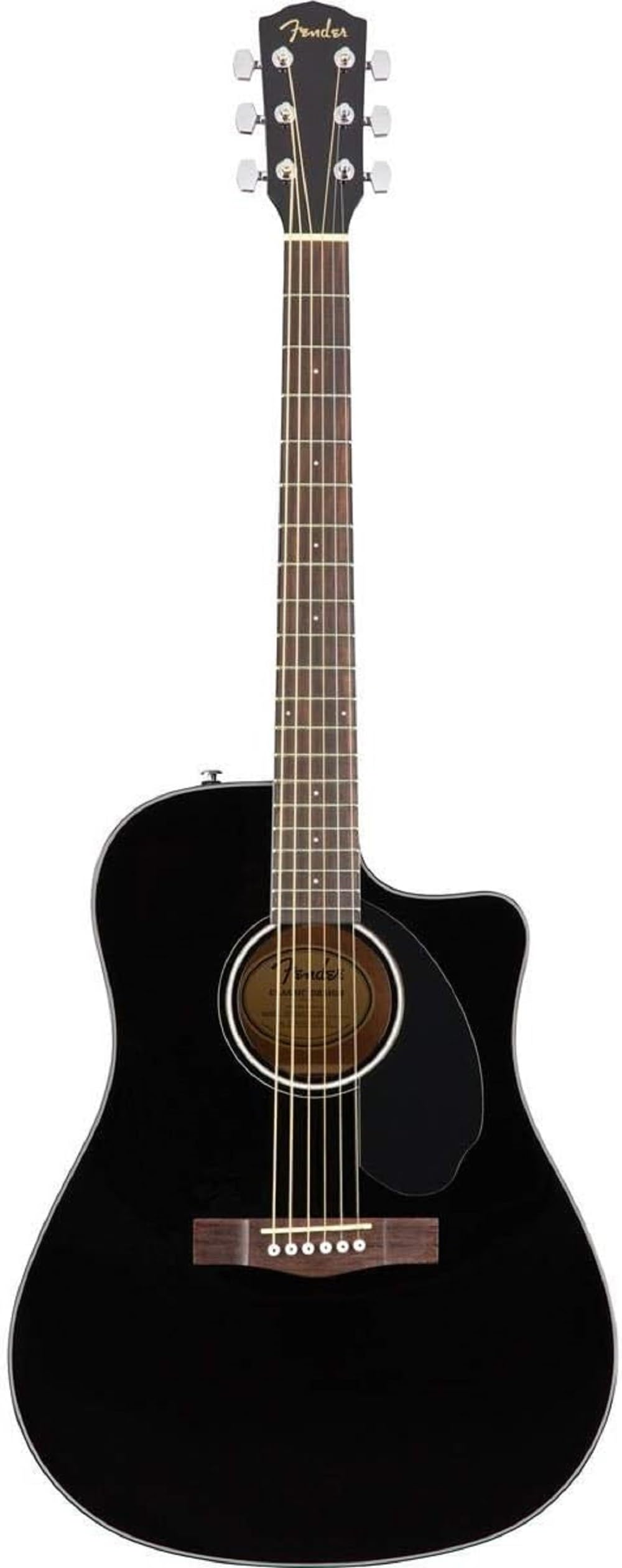Foto 2 pulgar | Guitarra Eléctrica Acústica Fender Cd-60sce Dreadnought Black - Venta Internacional.
