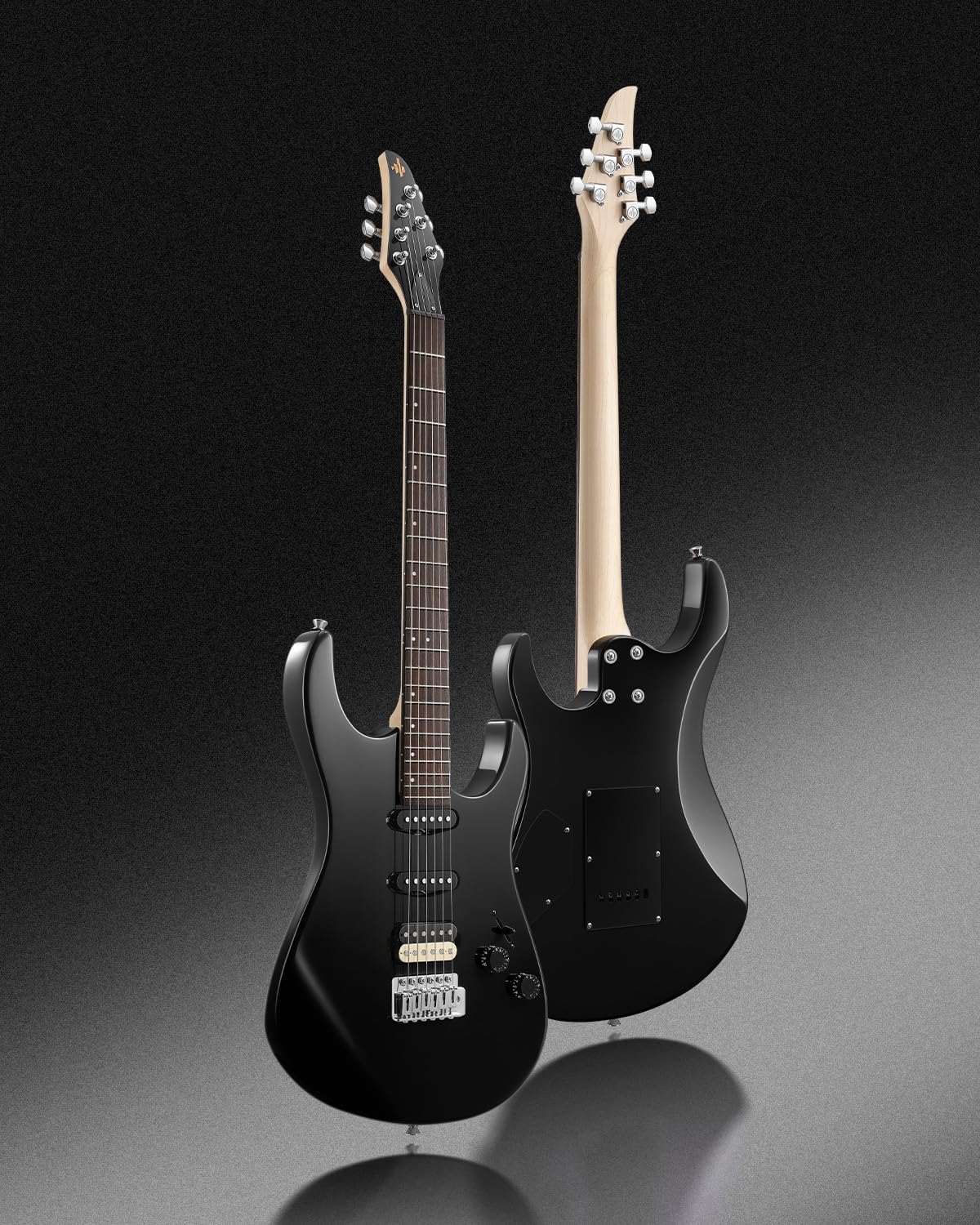 Foto 6 pulgar | Guitarra Eléctrica Donner Dmt-66 99 Cm Con Funda Para Principiantes, Color Negro - Venta Internacional.