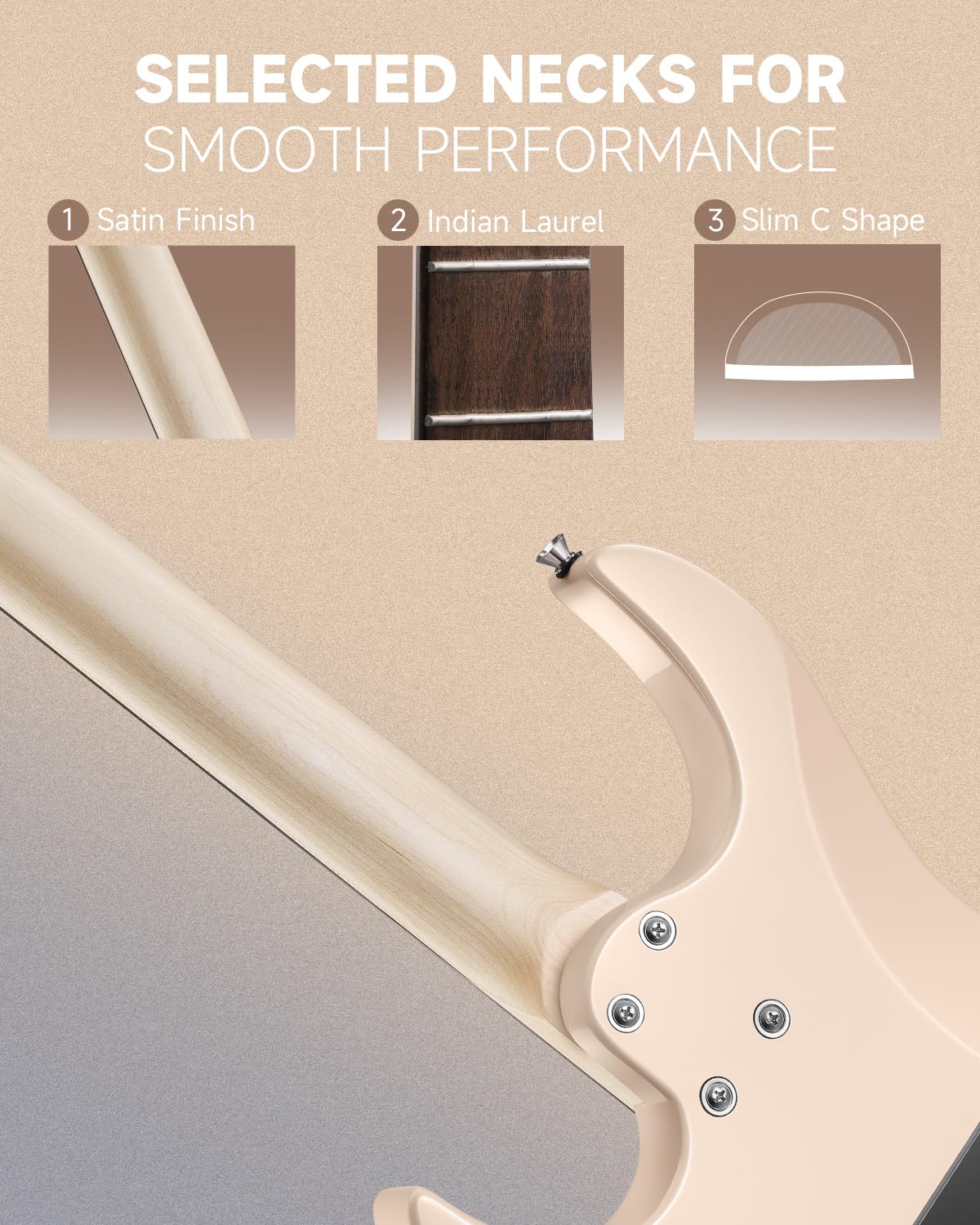 Foto 4 pulgar | Guitarra Eléctrica Donner Dmt-66 De Tamaño Completo De 39 Pulgadas Con Funda Rosa - Venta Internacional.