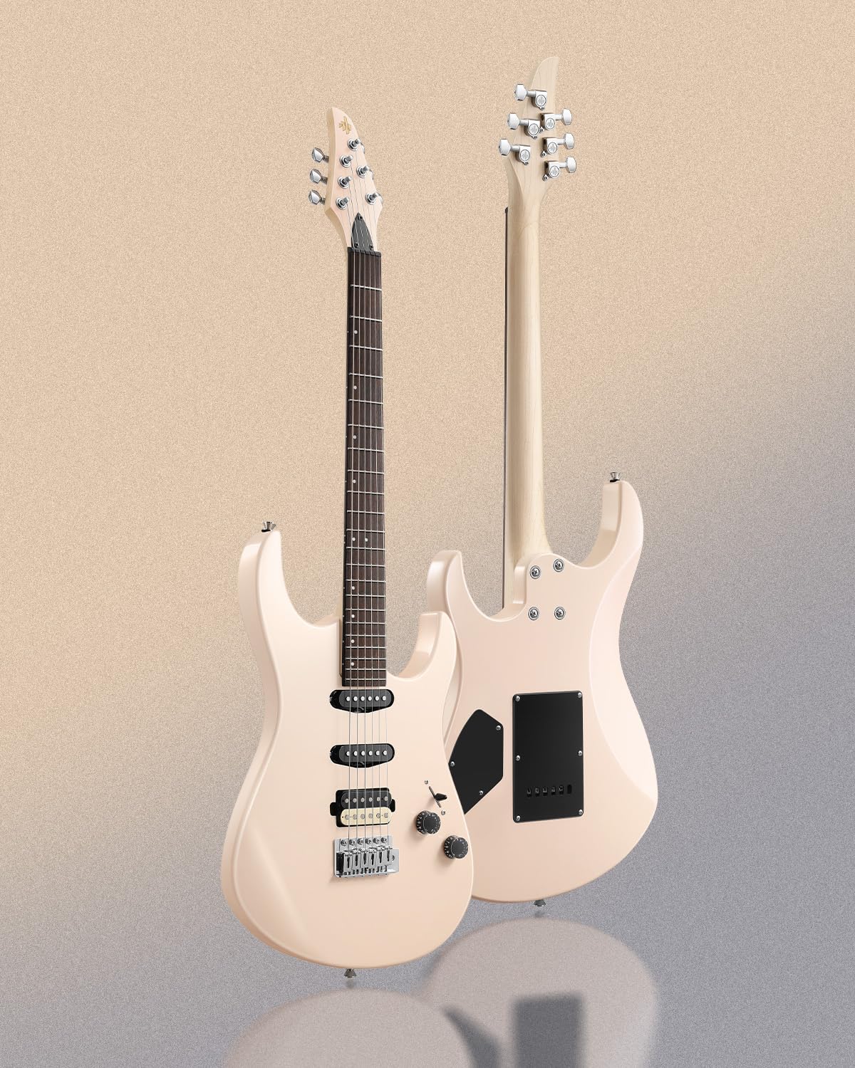 Foto 6 pulgar | Guitarra Eléctrica Donner Dmt-66 De Tamaño Completo De 39 Pulgadas Con Funda Rosa - Venta Internacional.