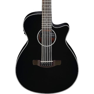 Foto 1 | Guitarra Ibanez Aeg5012 12 Cuerdas Acústica-eléctrica Negra - Venta Internacional.
