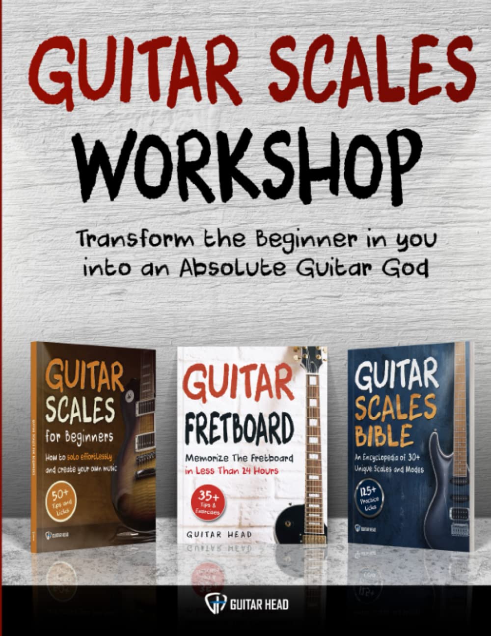 Foto 2 pulgar | Libro Guitar Scales Workshop 3 En 1: Guitarra Solista God Mastery - Venta Internacional.