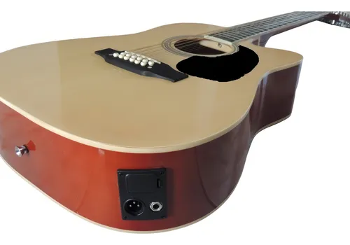 Foto 3 | Docerola Electroacústica Norte Rag41c12 Natural 12 Cuerdas  Color Natural