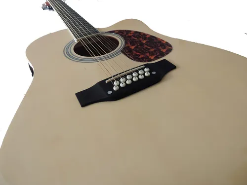 Foto 5 | Docerola Electroacústica Norte Rag41c12 Natural 12 Cuerdas  Color Natural