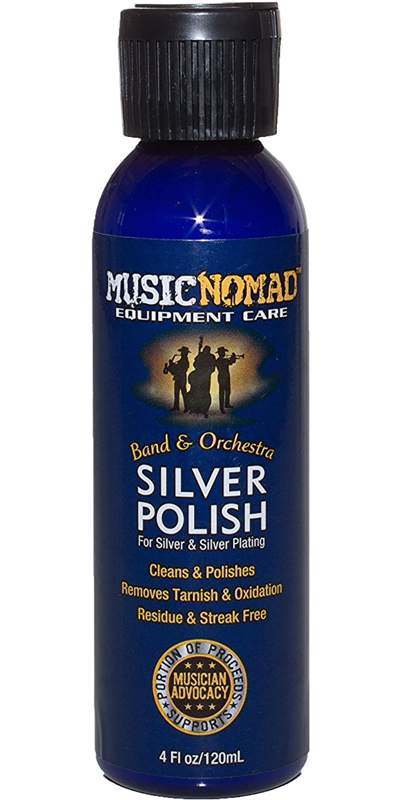 Polish para Sax Trompeta Flauta Niquelados Music Nomad Mn701