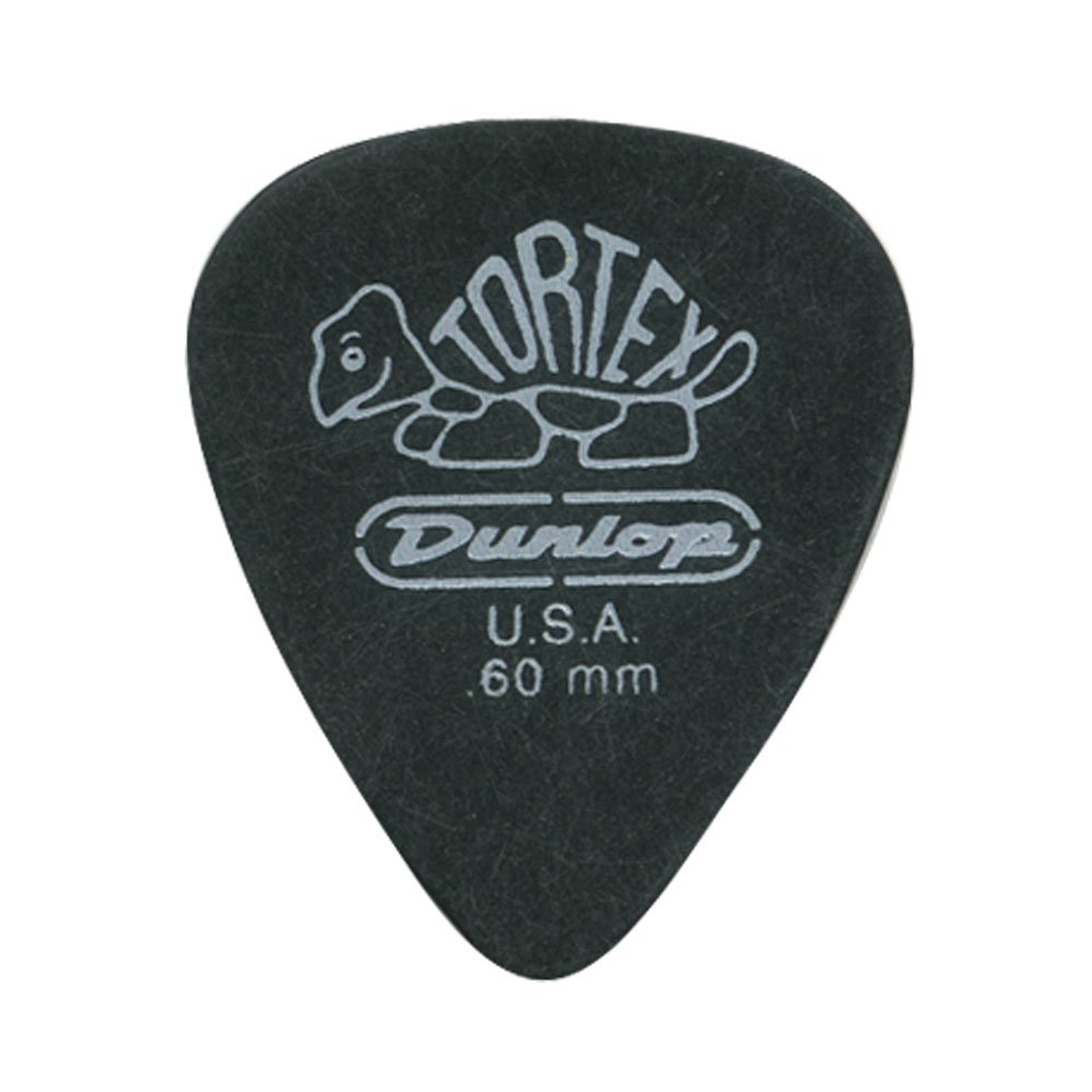Foto 2 pulgar | Púa De Guitarra Dunlop 488r.60 Tortex  Pitch Black 0.60 Mm 72/bolsa - Venta Internacional.