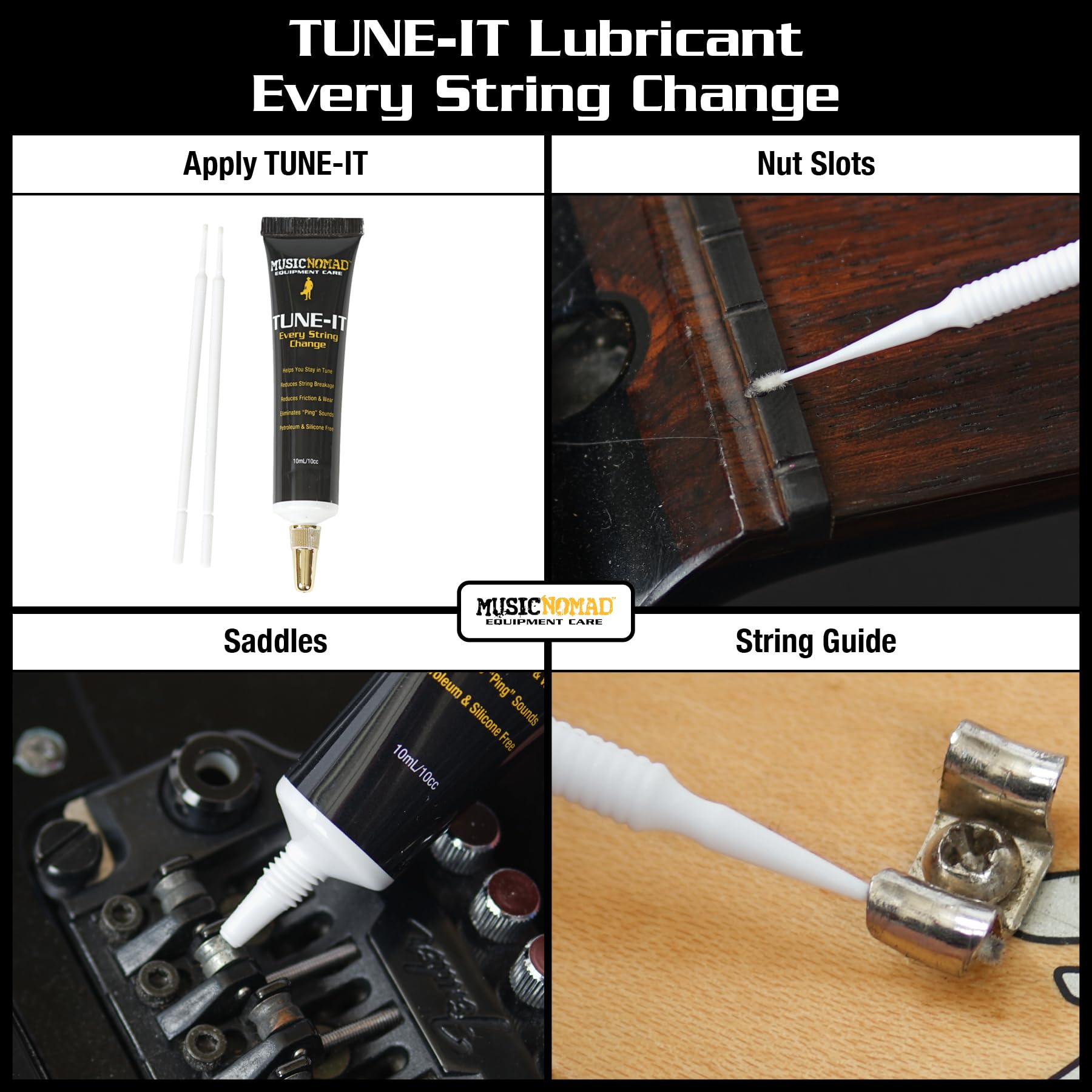 Foto 7 pulgar | Kit De Limpieza Y Cuidado De Guitarras Musicnomad De 5 Piezas Con Limpiador Y Paño - Venta Internacional.