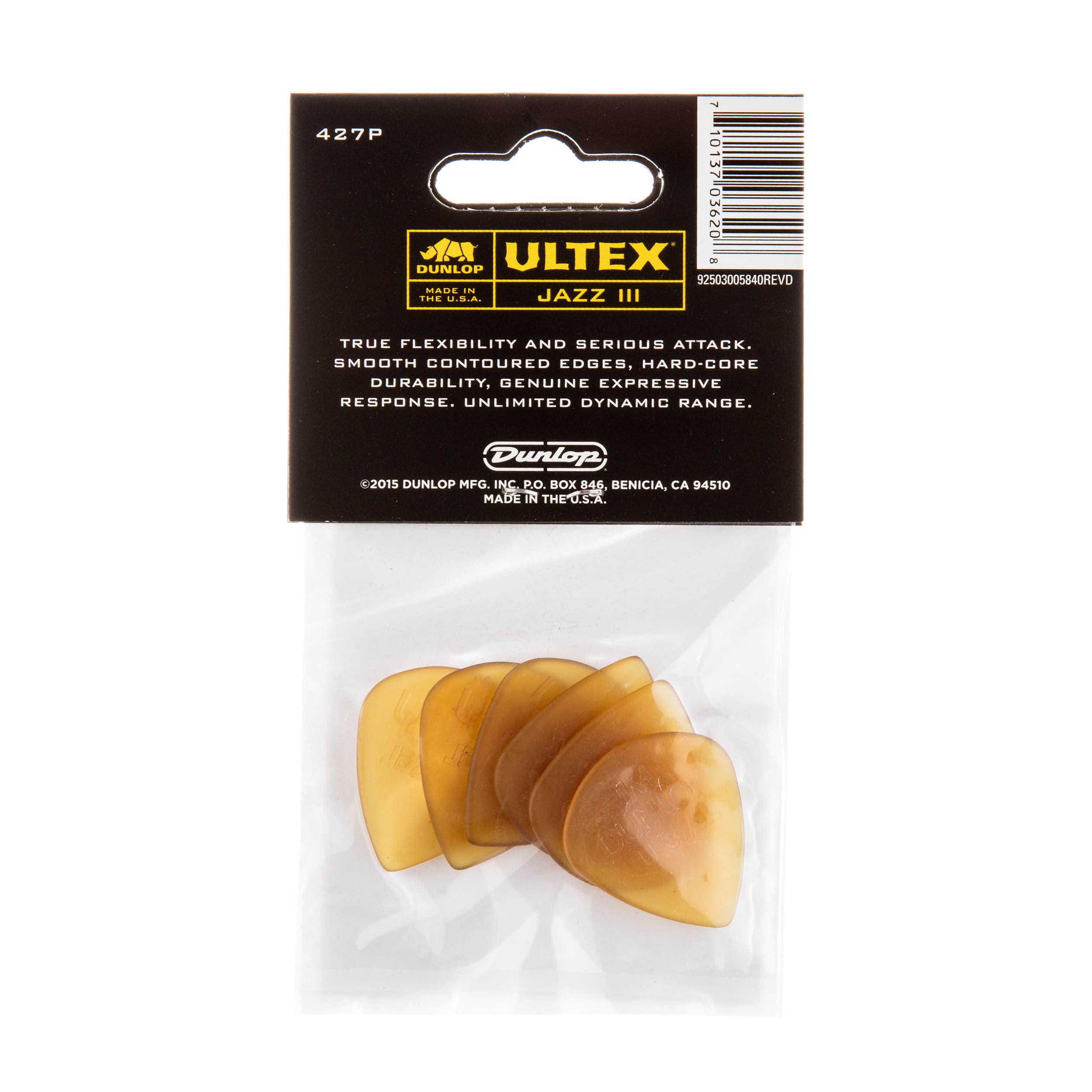 Foto 6 pulgar | Púas De Guitarra Jim Dunlop 427p Flexible Lightweight (24427114006) - Venta Internacional.