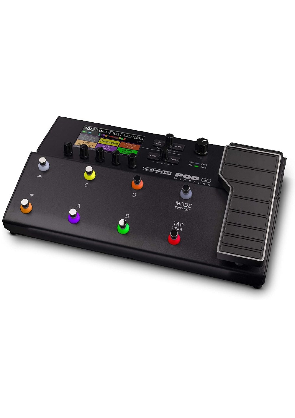 Pedalera Line 6 Podgowl Color Negro $15,999