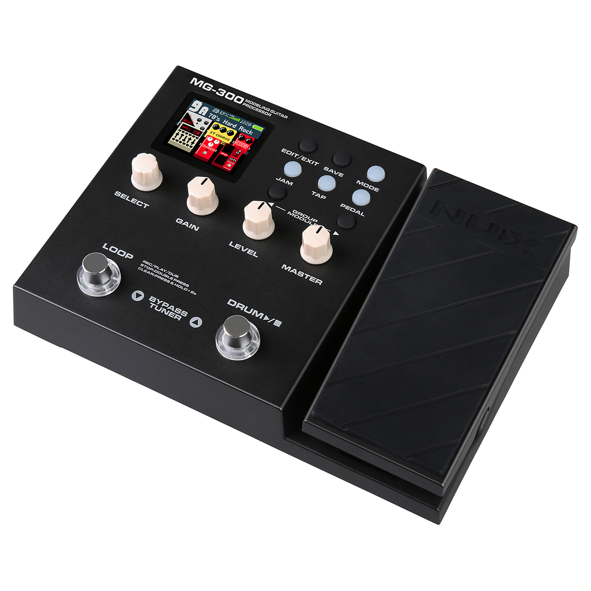 Pedalera Procesador Nux Mg-300  Multifectos Guitarra