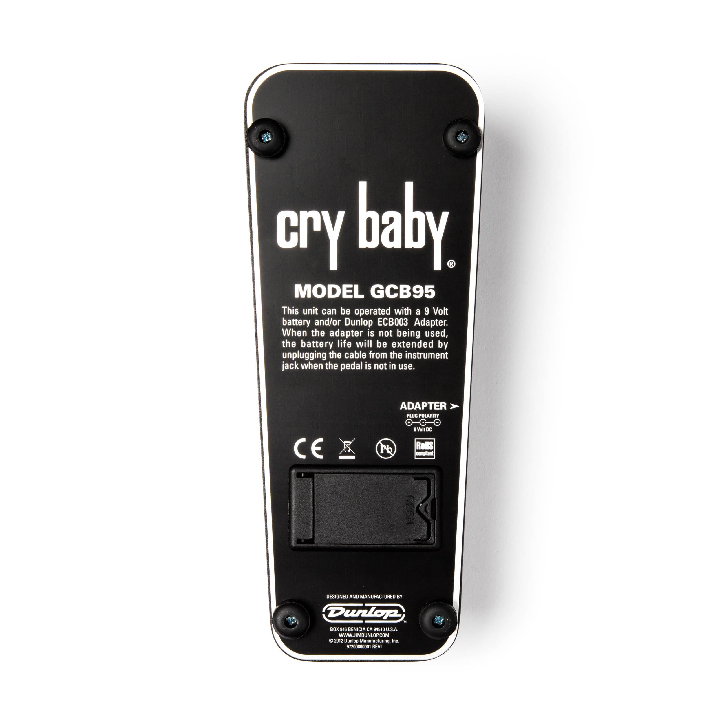 Foto 6 pulgar | Pedal De Efectos De Guitarra Jim Dunlop Cry Baby Standard Wah Gcb95 - Venta Internacional.