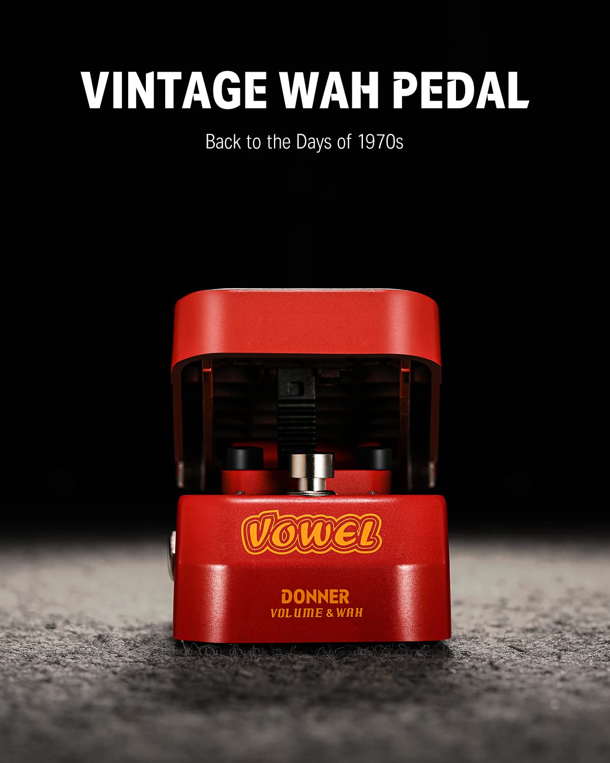 Foto 4 pulgar | Pedal De Volumen Guitar Wah Donner Vowel 2 En 1 Eléctrico Mini - Venta Internacional.