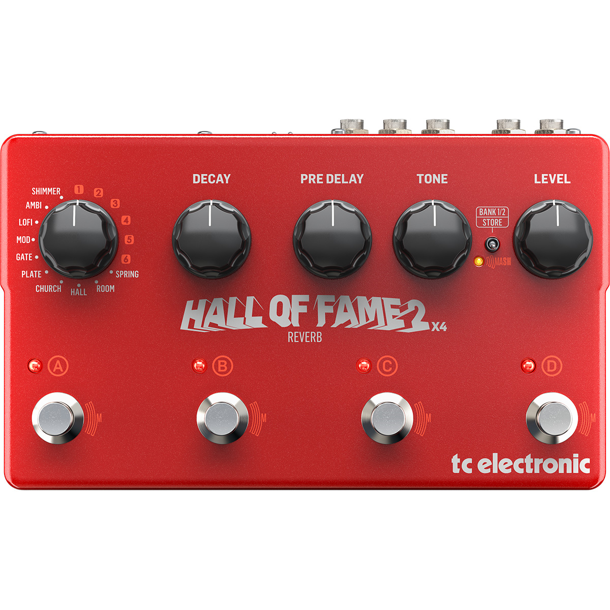 Foto 2 | Tc Electronic Hall Of Fame 2x4 Pedal Reverb Shimmer Guitarra