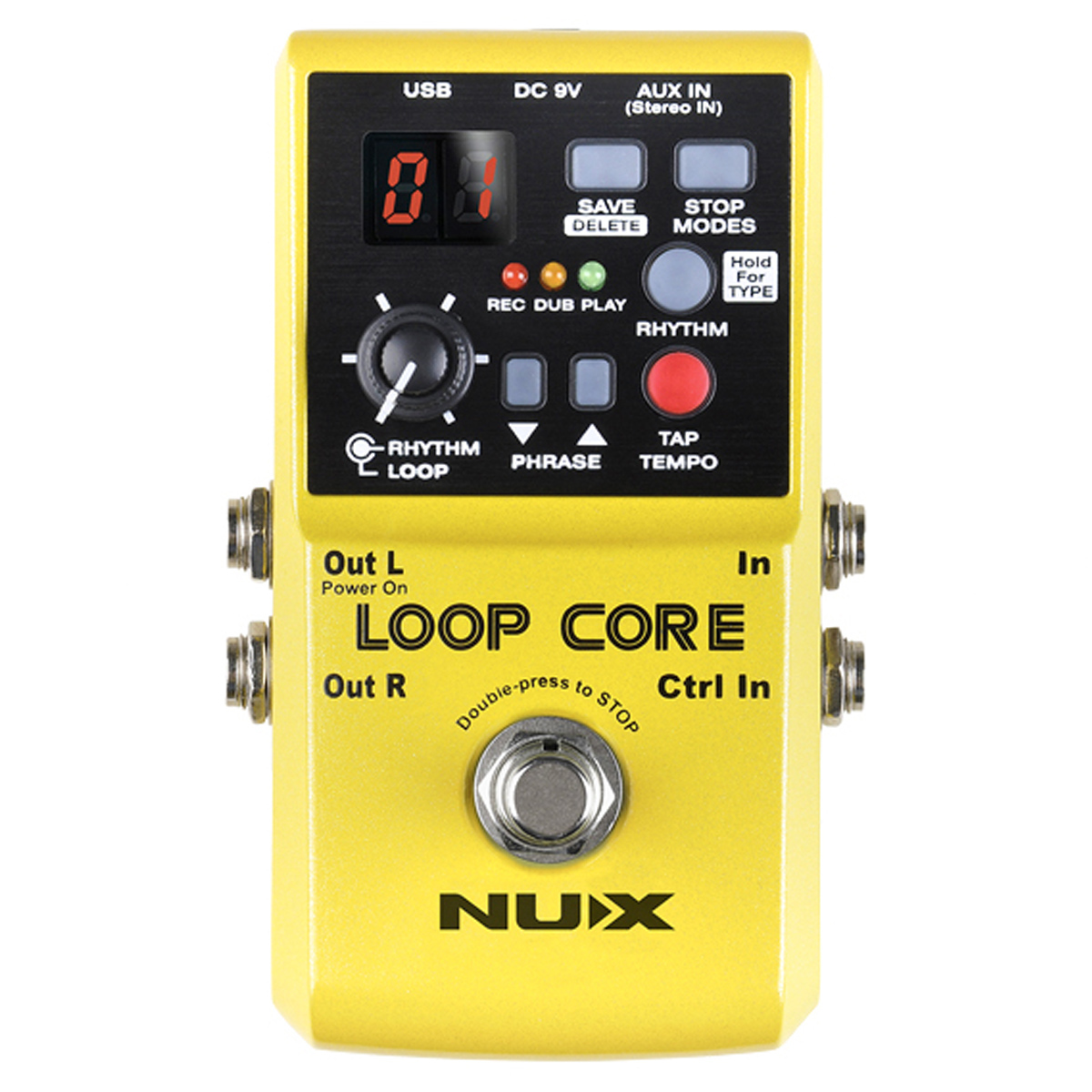 Pedal Grabación para Instrumento Nux Loop Core Stereo