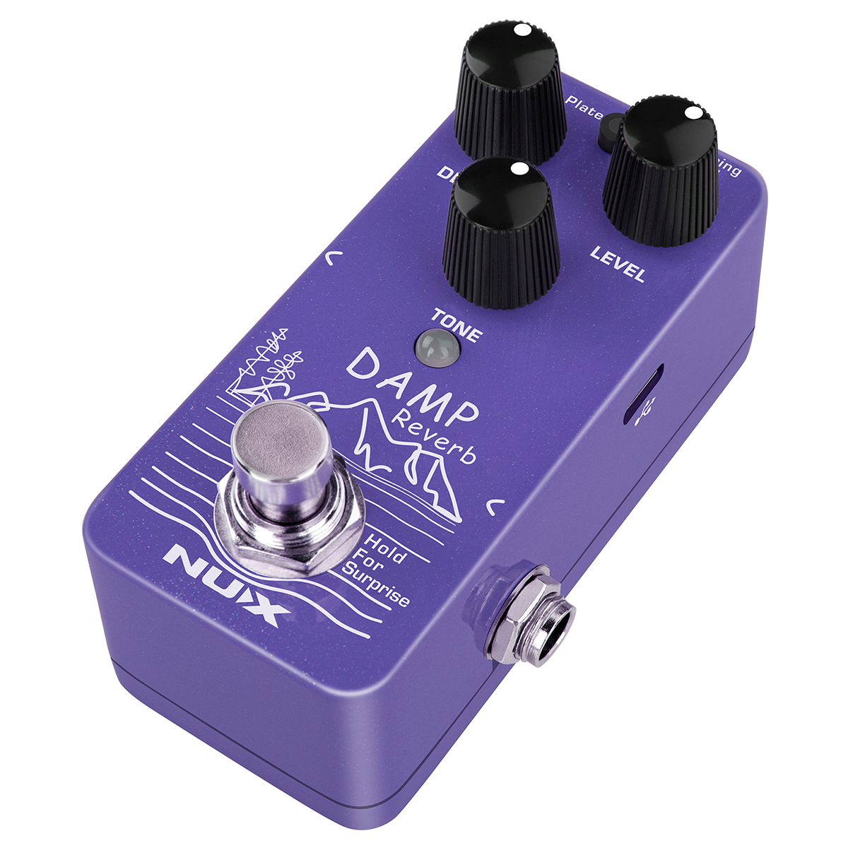 Pedal Nux Nrv3 Púrpura para Guitarra