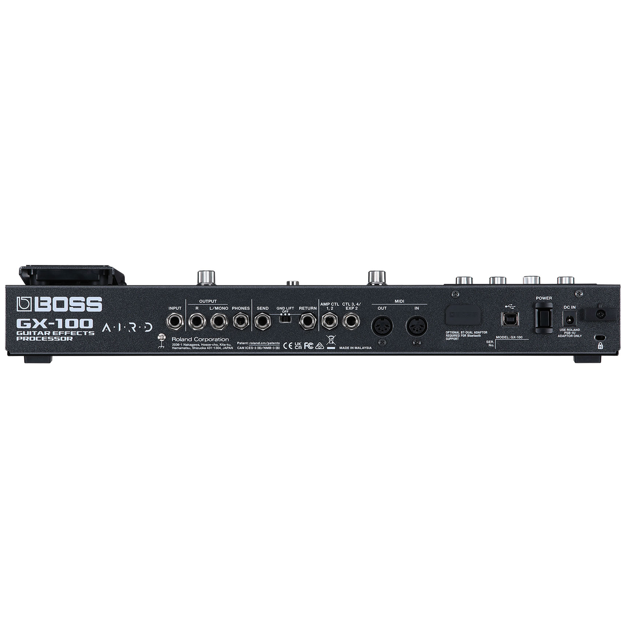 Foto 4 pulgar | Pedalera Multi Efecto Boss para Guitarra Eléctrica Gx-100 Negra