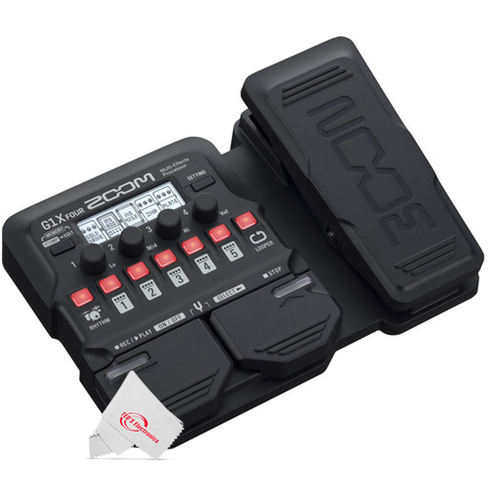 Foto 3 pulgar | Procesador Multiefectos Para Guitarra Zoom G1x Four Bundle - Venta Internacional.