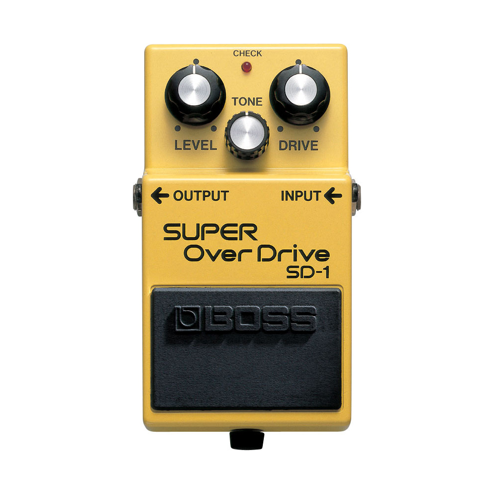 Foto 2 pulgar | Pedal De Efecto Boss Super Overdrive Sd-1 Amarillo