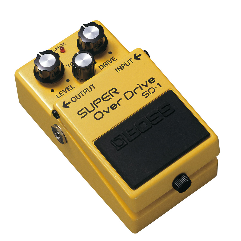Foto 3 pulgar | Pedal De Efecto Boss Super Overdrive Sd-1 Amarillo