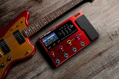 Foto 4 | Paquete Multieffects Valeton Gp200r Con Bolsa De Transporte, Rojo - Venta Internacional.