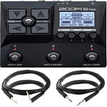 Pedal De Guitarra Multiefecto Zoom G2 Four Con Cables De Instrumentos - Venta Internacional.