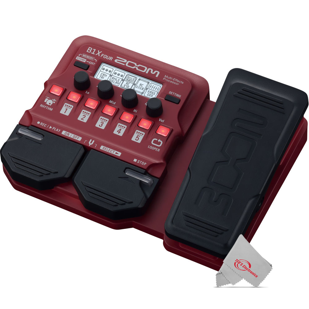Foto 2 | Procesador Multiefectos Para Graves Zoom B1x Four Con Fuente De Alimentación - Venta Internacional.