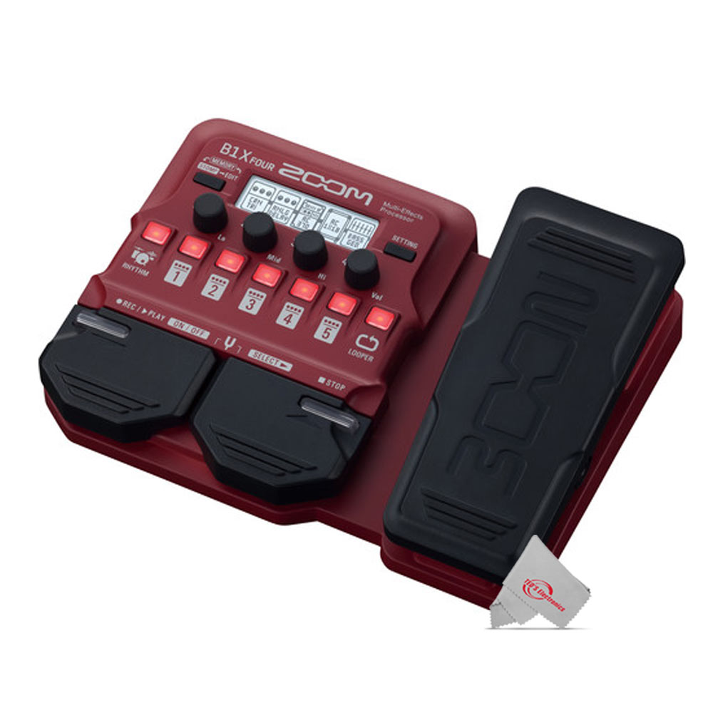 Foto 3 pulgar | Procesador Multiefectos Para Graves Zoom B1x Four Con Cables Y Batte - Venta Internacional.