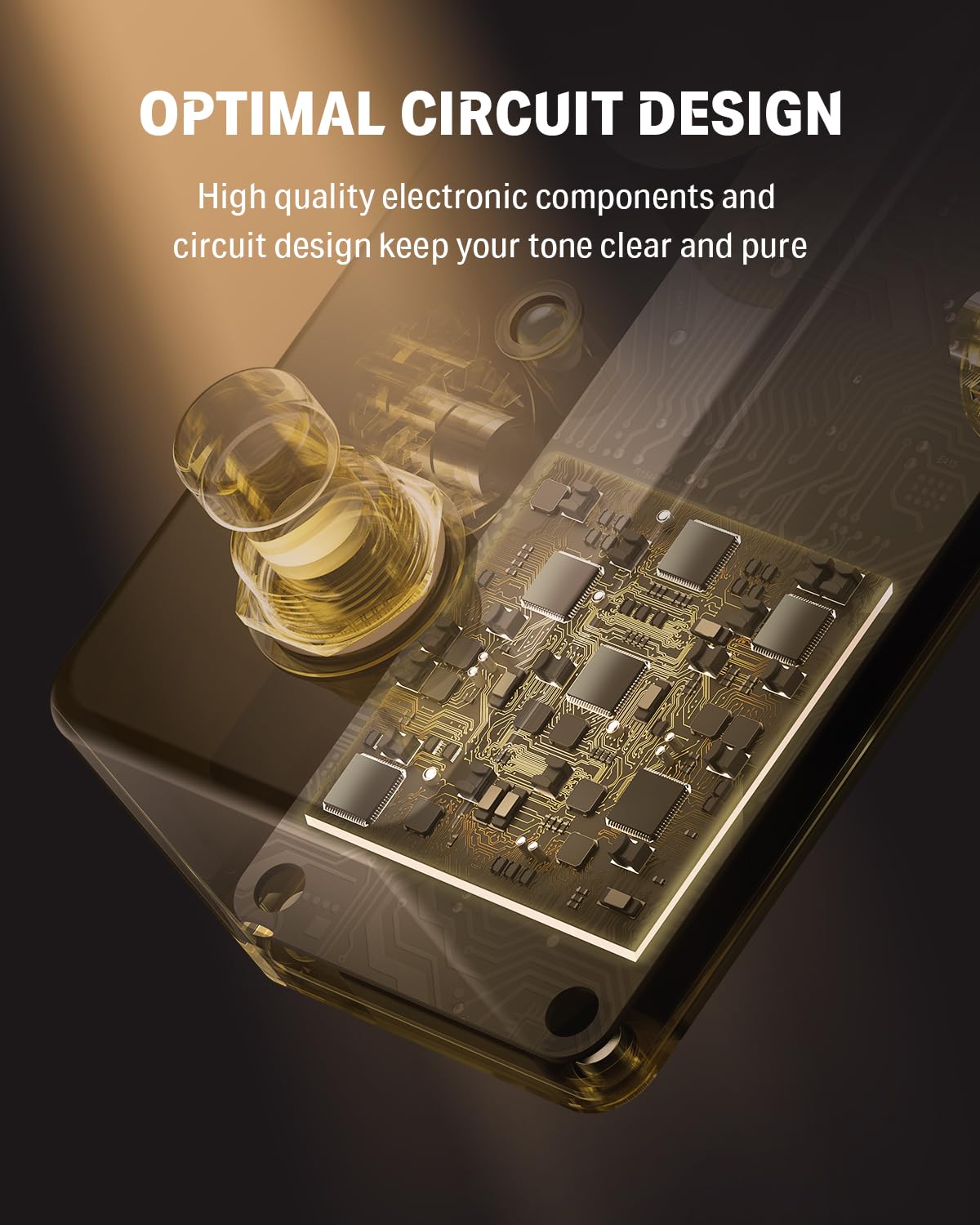 Foto 5 pulgar | Pedal Analógico De Retardo Donner Yellow Fall Para Guitarra Eléctrica - Venta Internacional.