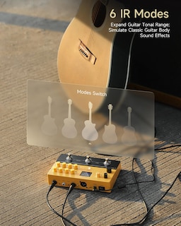 Foto 2 | Pedal Multiefectos Donner Apl Para Guitarra Acústica Con 8 Efectos - Venta Internacional.