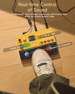 Foto 7 | Pedal Multiefectos Donner Apl Para Guitarra Acústica Con 8 Efectos - Venta Internacional.