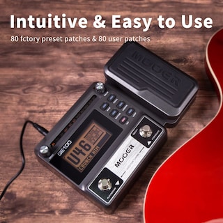 Foto 4 | Pedal De Guitarra Multiefectos Mooer Ge100 Con 80 Preajustes Y 66 Efectos - Venta Internacional.