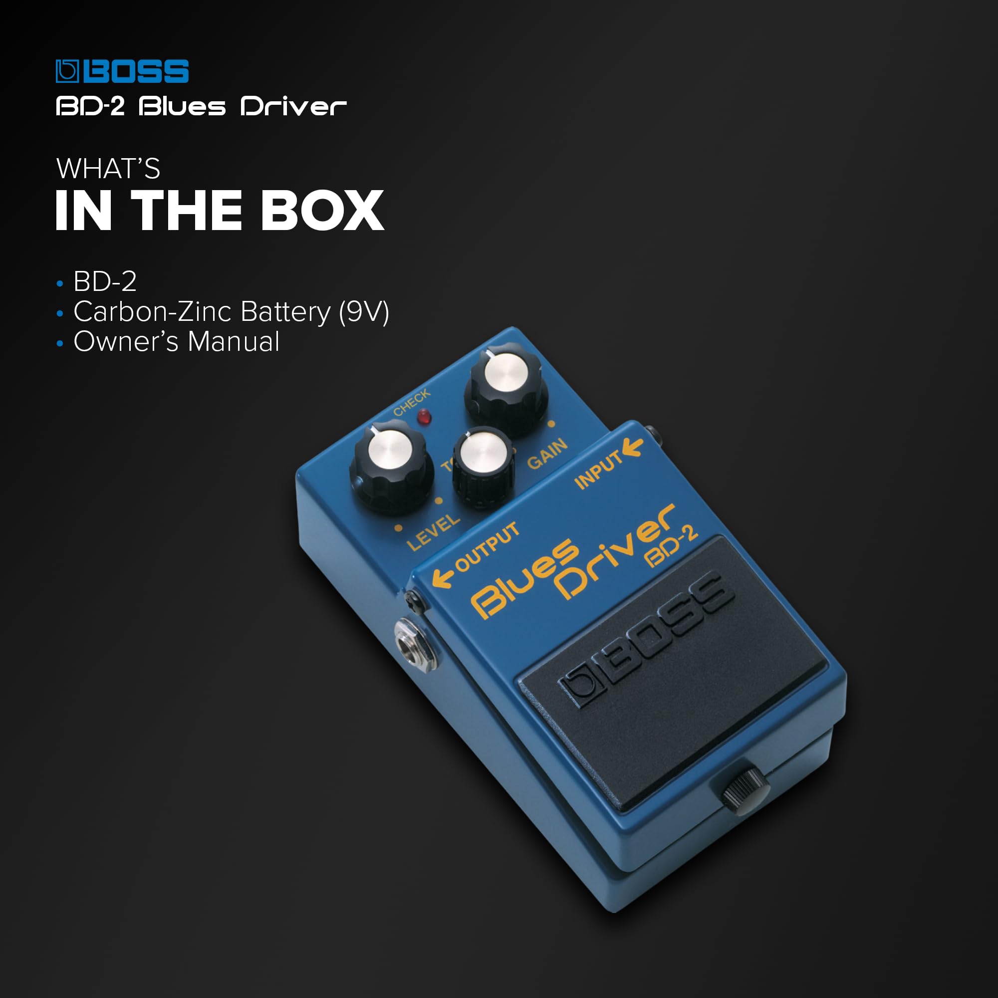 Foto 5 pulgar | Pedal De Efectos Para Guitarra Boss Bd-2 Blues Driver Con Amplificador De Tubo Sim - Venta Internacional.