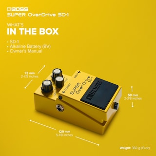 Foto 4 | Pedal Overdrive Boss Sd-1 Super Para Guitarra Eléctrica - Venta Internacional.