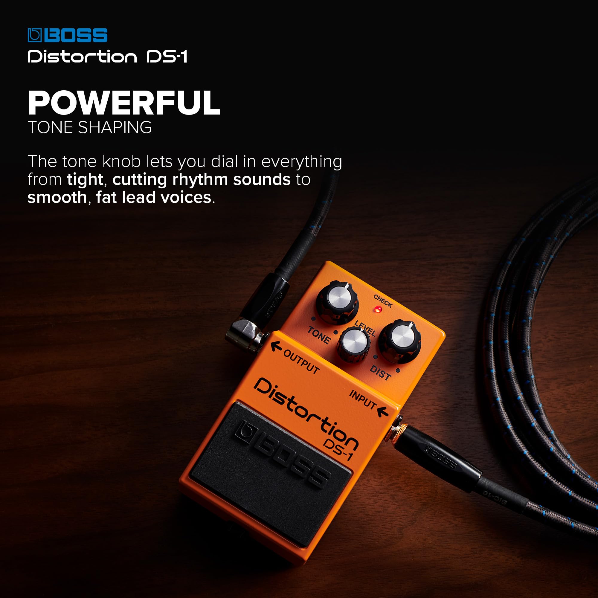 Foto 3 pulgar | Pedal De Distorsión Boss Ds-1 Con Controles De Tono Y Nivel - Venta Internacional.