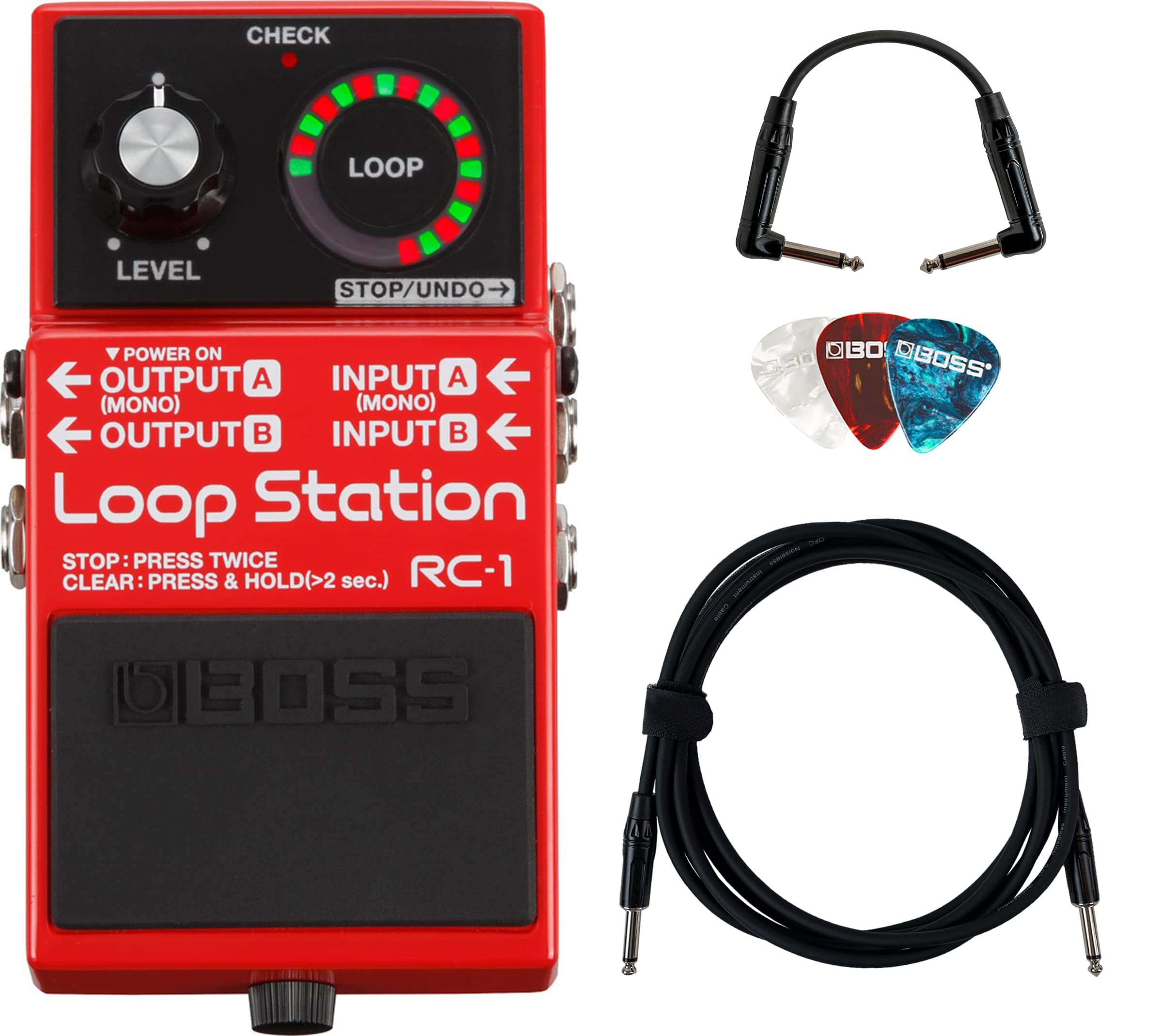 Foto 2 pulgar | Loop Station Boss Rc-1 Con Cable De Instrumentos, Cable De Conexión - Venta Internacional.