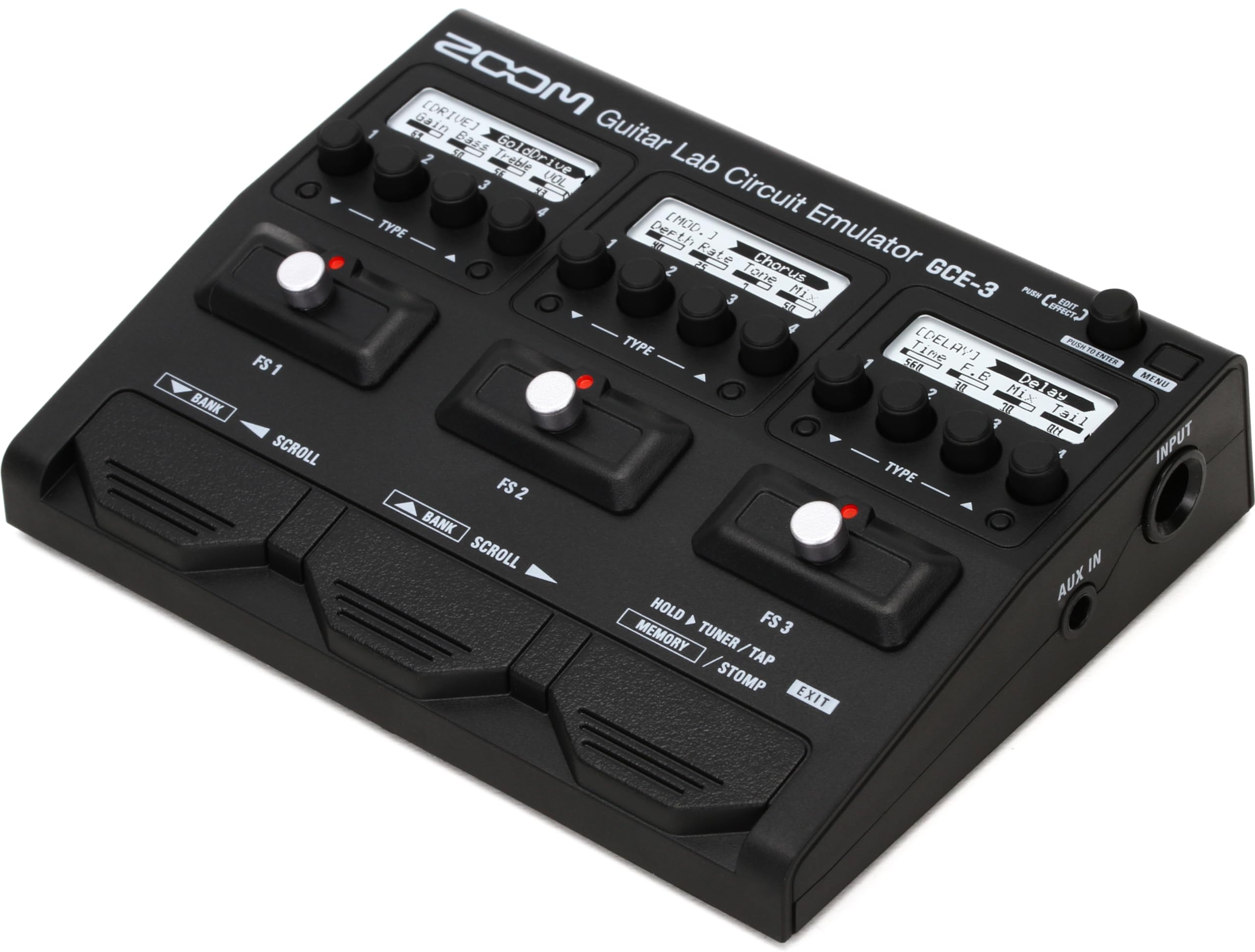 Foto 2 | Emulador De Circuito De Laboratorio De Guitarra Zoom Gce-3 Con Interfaz De Audio - Venta Internacional.
